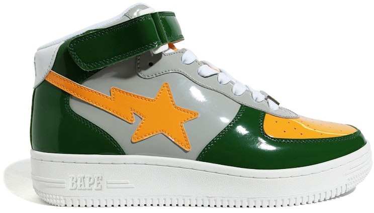 bape-bapesta-mid-green-yellow-grey