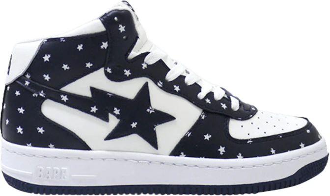 ベイプスタ ミッド "ネイビー スターズ" (BAPE STA MID "ネイビー スターズ") 1980191002-NVY Buy ベイプスタ ミッド "ネイビー スターズ" (BAPE STA MID "ネイビー スターズ") 1980191002-NVY