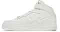 Lookbook BAPE Bapesta Mid 'Putih' Sneakers 1H70191003-WHT