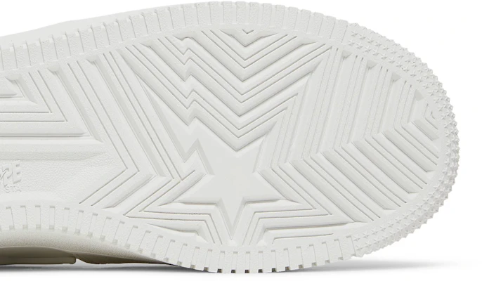 BAPE Bapesta Mid 'Putih' Sneakers 1H70191003-WHT Purchase BAPE Bapesta Mid 'Putih' Sneakers 1H70191003-WHT