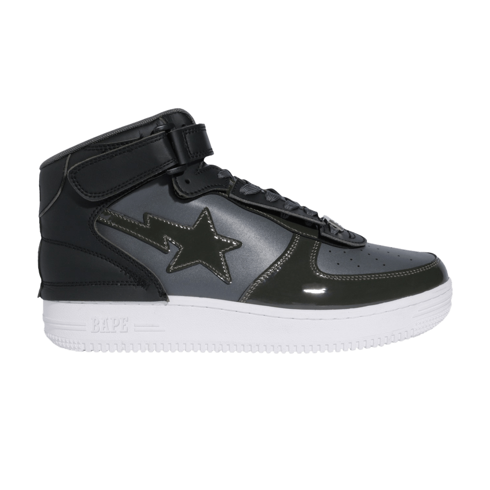 Buy BAPE Bapesta Mid M2 'Hitam Putih' 1F80191005