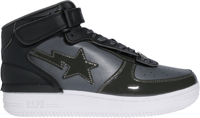 BAPE Bapesta Mid M2 'Hitam Putih' 1F80191005 Buy BAPE Bapesta Mid M2 'Hitam Putih' 1F80191005