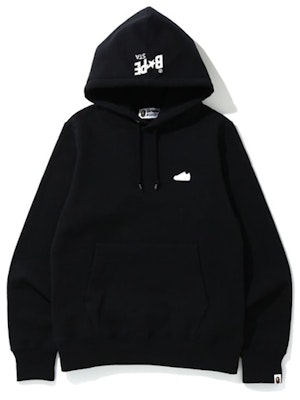 BAPE Bapesta One Point Pullover Hoodie Black Buy BAPE Bapesta One Point Pullover Hoodie Black