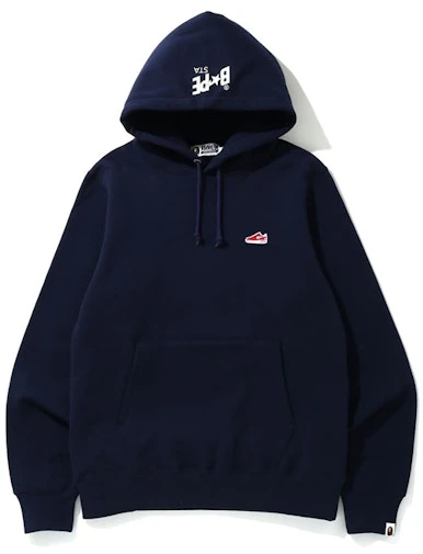 bape-bapesta-one-point-pullover-hoodie-navy