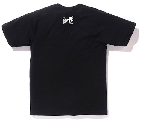 BAPE小猿星球Logo黑色T恤 Order BAPE小猿星球Logo黑色T恤