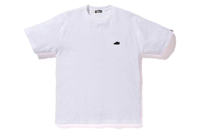Buy BAPE Bapesta 簡約款白色T恤