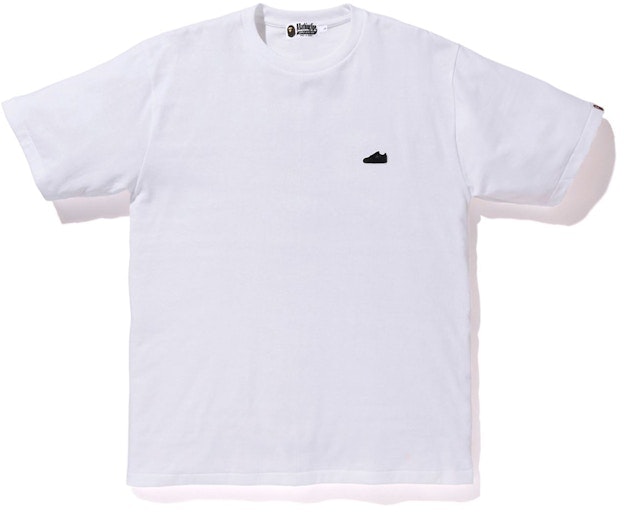 bape-bapesta-one-point-tee-white