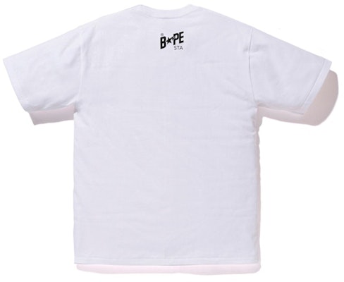 BAPE Bapesta 簡約款白色T恤 Order BAPE Bapesta 簡約款白色T恤