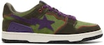 Order BAPE Bapesta Sk8 'Hijau Ungu Gelap' 1G70191029
