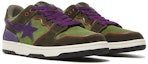 Shop BAPE Bapesta Sk8 'Hijau Ungu Gelap' 1G70191029