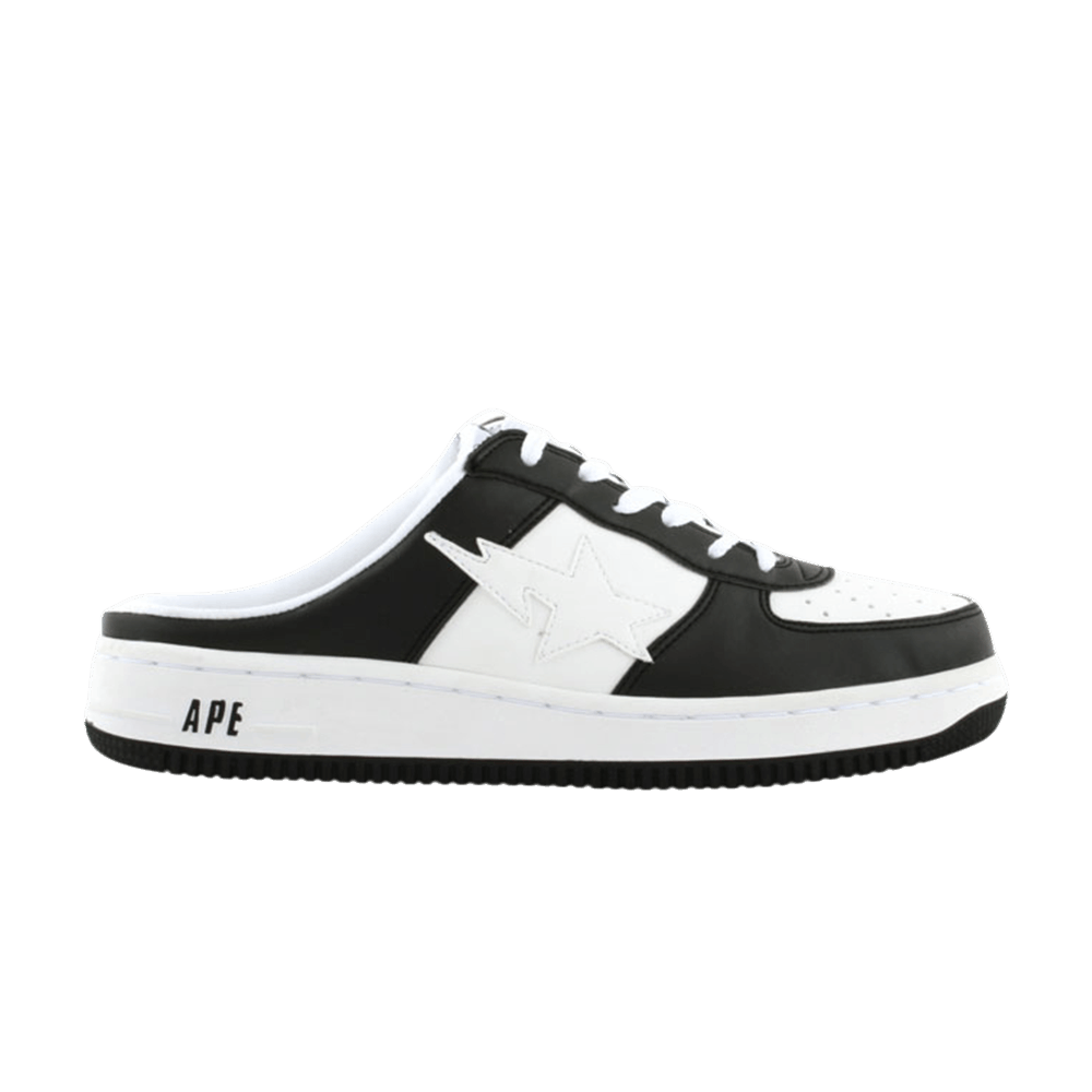 Buy BAPE Bapesta Slip-On FS-030 Low 'Putih Hitam' 507