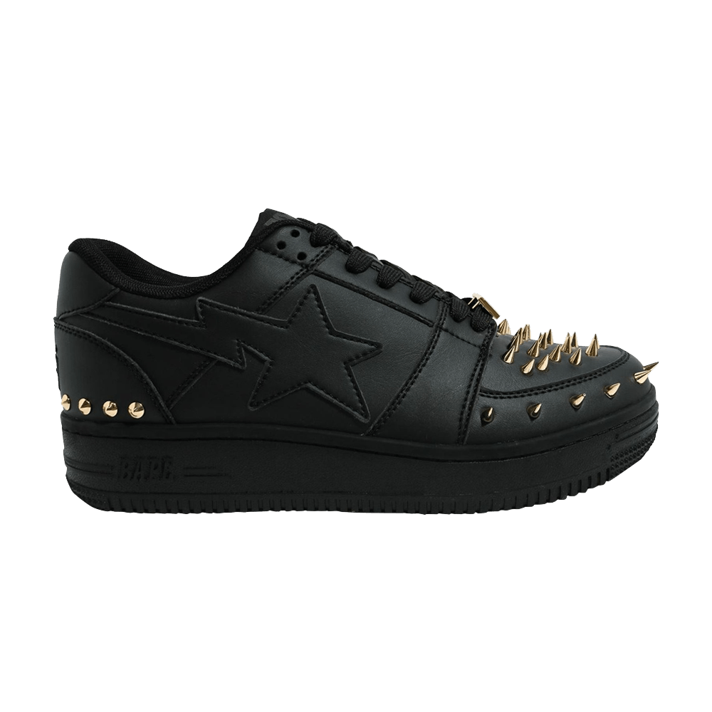 Buy ベイプ スタッズ付きバペスタ "ブラック" (Beipu Sutazzu-tsuki Bapesuta "Burakku") 1H20191020-BLK