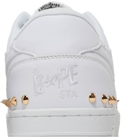 베이프 스터디드 흰색 바페스타 (Beipeu Seuteodideuhin Huesek Bapeseuta) 1H20191020-WHT Sizing 베이프 스터디드 흰색 바페스타 (Beipeu Seuteodideuhin Huesek Bapeseuta) 1H20191020-WHT