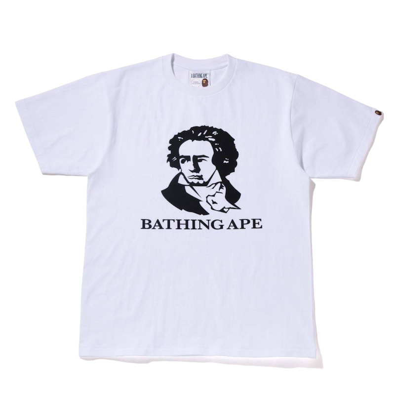 BAPE Beethoven Tee White
