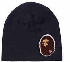 BAPE Big Ape Head Knit Cap 'Navy' (FW21) BAPE Big Ape Head Knit Cap 'Navy' (FW21)