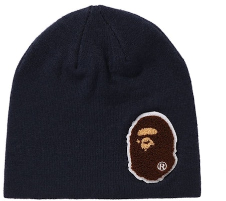 BAPE Big Ape Head Knit Cap 'Navy' (FW21) Buy BAPE Big Ape Head Knit Cap 'Navy' (FW21)