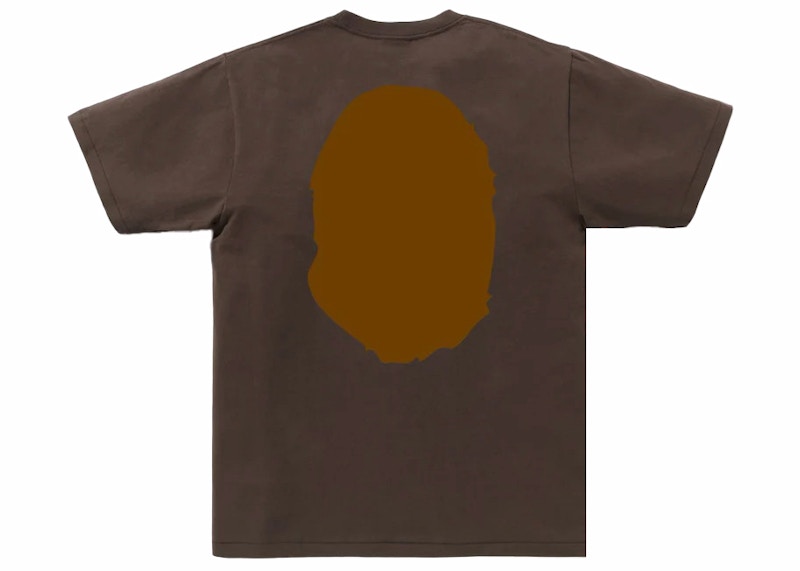Order ベイプ ビッグエイプヘッド Tシャツ ブラウン