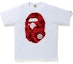 Buy Bape Big Ape Head Tee White