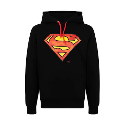 BAPE Black Printed Pullover Hoodie with Drawstring M114913C