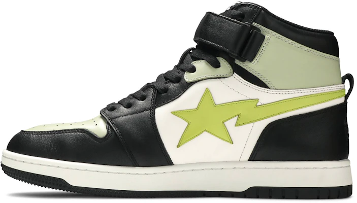 BAPE Block Sta High 'Negro Lima' 001FWG701036X Lookbook BAPE Block Sta High 'Negro Lima' 001FWG701036X