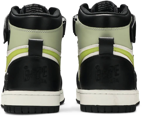 BAPE Block Sta High 'Negro Lima' 001FWG701036X Details for BAPE Block Sta High 'Negro Lima' 001FWG701036X