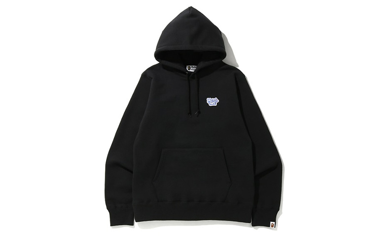 BAPE Blue Ribbon One Point Pullover Hoodie Unisex Letter Print Sweatshirt 0ZXSWM14011XE