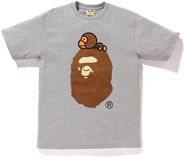 bape-boa-milo-on-big-ape-tee-grey
