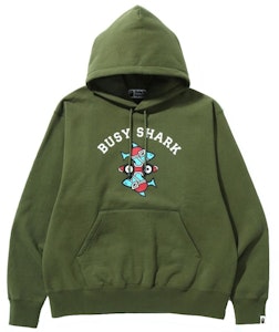 Hoodie BAPE Busy Shark Relaxed Fit (SS22) Olivedrab Buy Hoodie BAPE Busy Shark Relaxed Fit (SS22) Olivedrab