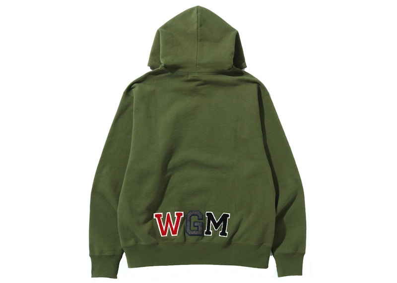 BAPE Busy Shark Relaxed Fit Pullover Hoodie (SS22) Olivedrab 圖 2