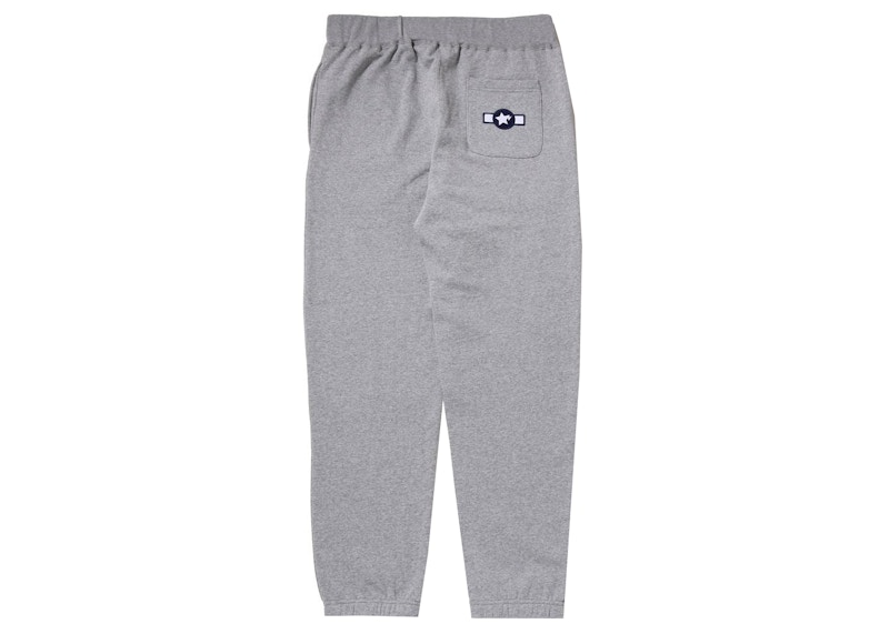BAPE Busy Shark Sweatpants Gray 圖 2