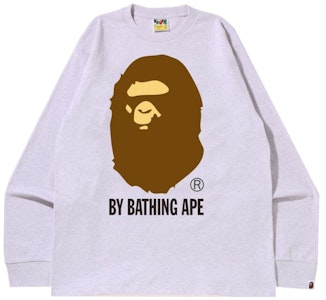 BAPE By Bathing Ape Baju Lengan Panjang (SS22) Kelabu Buy BAPE By Bathing Ape Baju Lengan Panjang (SS22) Kelabu