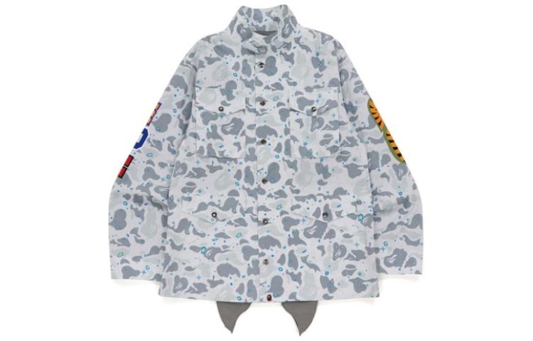 BAPE Camo All-Over Print Long Sleeve Jacket 1H80-140-019