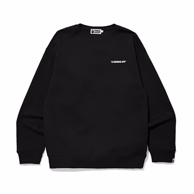 BAPE Camo Ape Logo Graphic Crewneck Sweatshirt Men’s 0ZXSWMSWFW02F