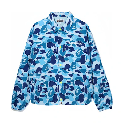 BAPE Camo Casual Jacket Blue 1f80140019