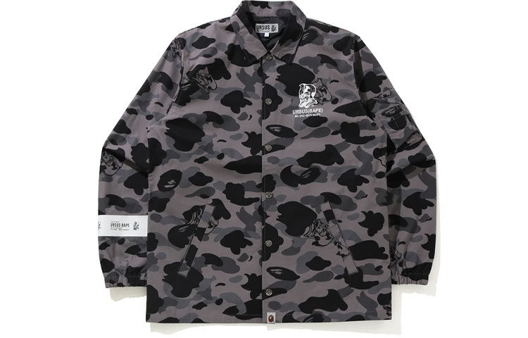 BAPE Camo Coach Jacket 1H20-140-002