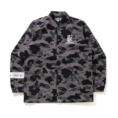 BAPE Camo Coach Jacket 1H20-140-002