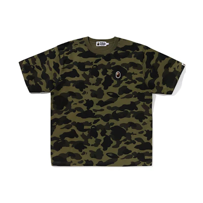 Bape Camo Crewneck Short Sleeve T-Shirt Mens 1K30-109-006