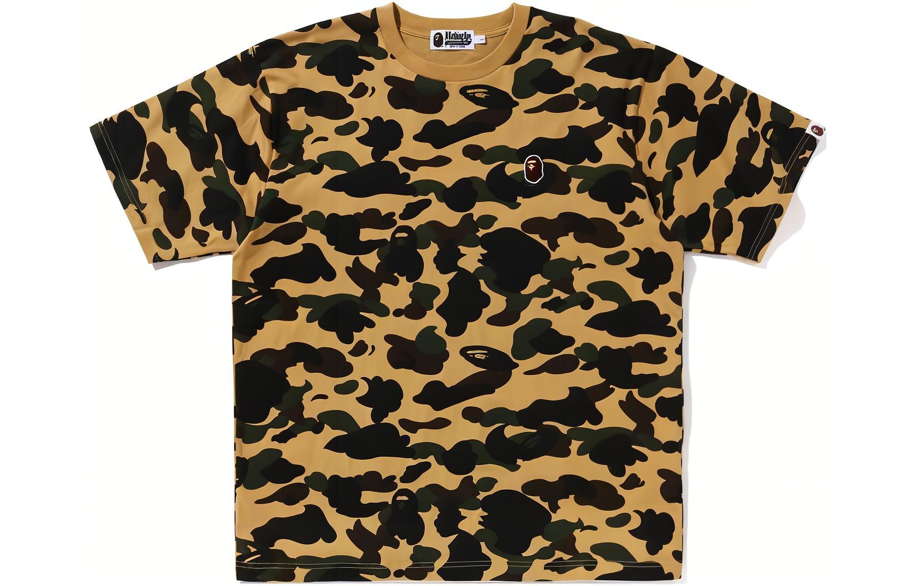 Bape Camo Crewneck Short Sleeve T-Shirt Mens 1K30-109-006 圖 3