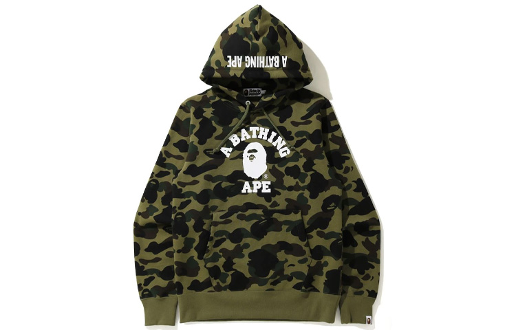 BAPE Camo Hoodie Long-Sleeve 1H20-114-005