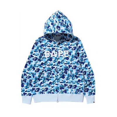 BAPE Camo Letter Print Zip-Up Hoodie 0ZXSWM115022I
