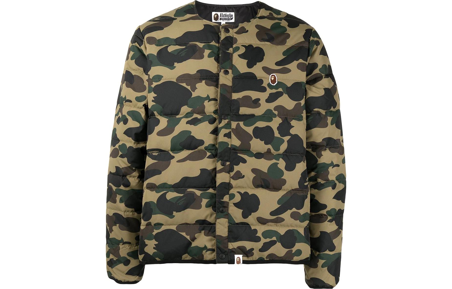 BAPE Camo Print Puffer Jacket 001LJH701001I
