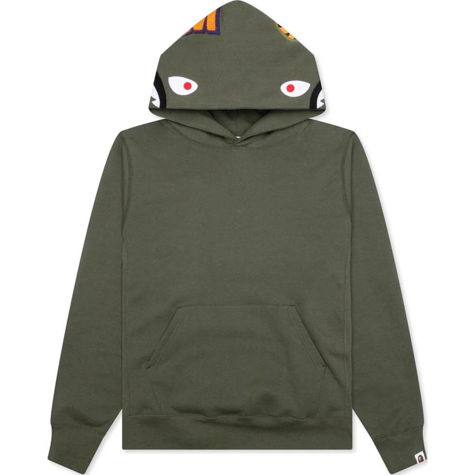 BAPE Camo Print Pullover Hoodie Olive Brown () 001PPK301004M