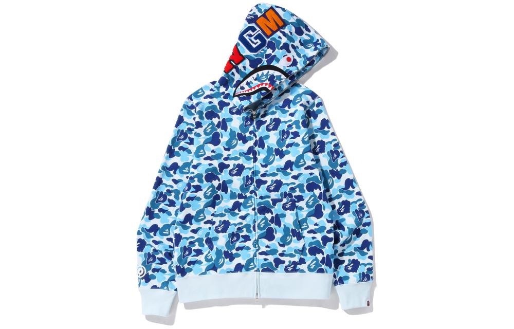 BAPE Camo Shark Full Zip Hoodie Unisex. 0ZXSWM115007K 圖 3