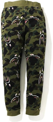 BAPE Camo Shark Slim Sweatpants FW20 Green Buy BAPE Camo Shark Slim Sweatpants FW20 Green