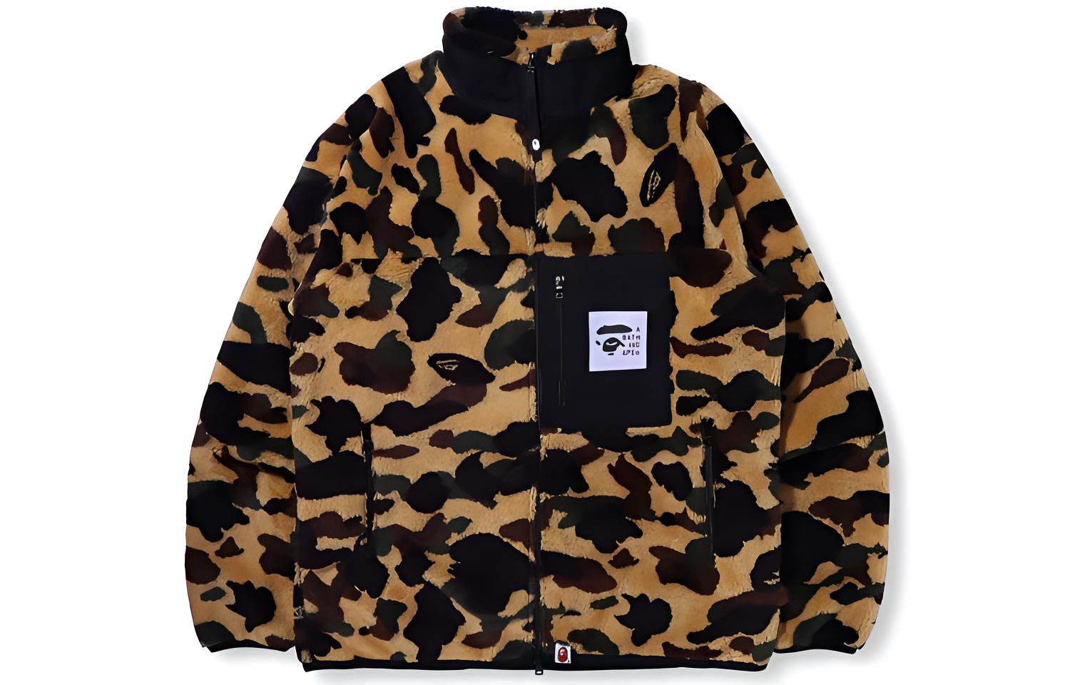 BAPE Camo Stand Collar Jacket 1H70-140-003
