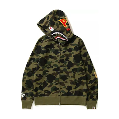 BAPE Camo Zip-Up Hoodie Jacket 1K80-115-004