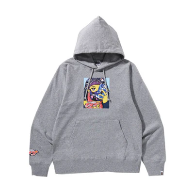 BAPE Cartoon Hoodie Pullover Long Sleeve Sweatshirt 1I30-114-005