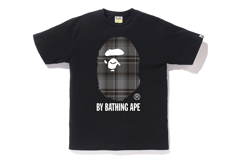 BAPE Check By Bathing Ape Tee Black/Black