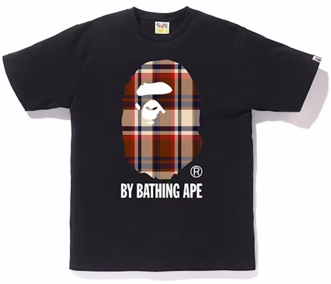 BAPE®チェックTシャツ (黒/赤)
Buy BAPE®チェックTシャツ (黒/赤)