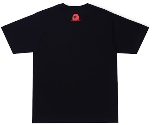 BAPE Check Gift Ape Head Tee Black Order BAPE Check Gift Ape Head Tee Black